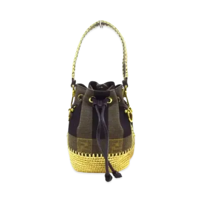 FENDI Minimont Rezor Shoulder Bag "Dark Brown"