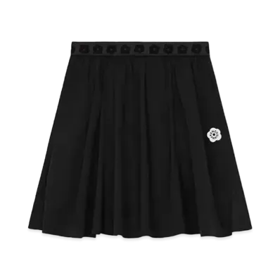 KENZO 'BOKE FLOWER 2.0' Short Skirt "Black"
