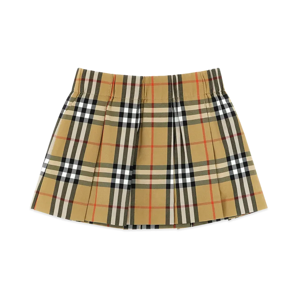 Burberry Kids gabrielle Skirt "Beige"