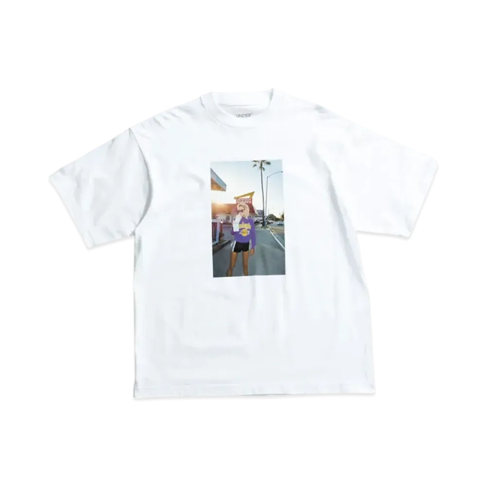 Ron Herman UNDER R x DAVID MUSHEGAIN Stella Maxwell Tee (No.1) "White"