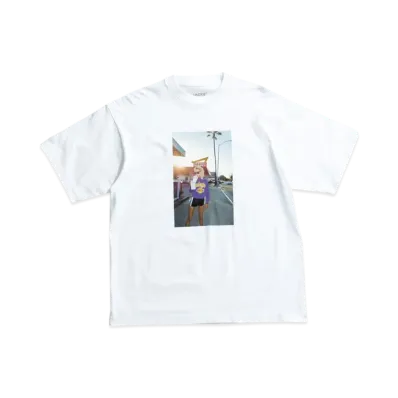 Ron Herman UNDER R x DAVID MUSHEGAIN Stella Maxwell Tee (No.1) "White"