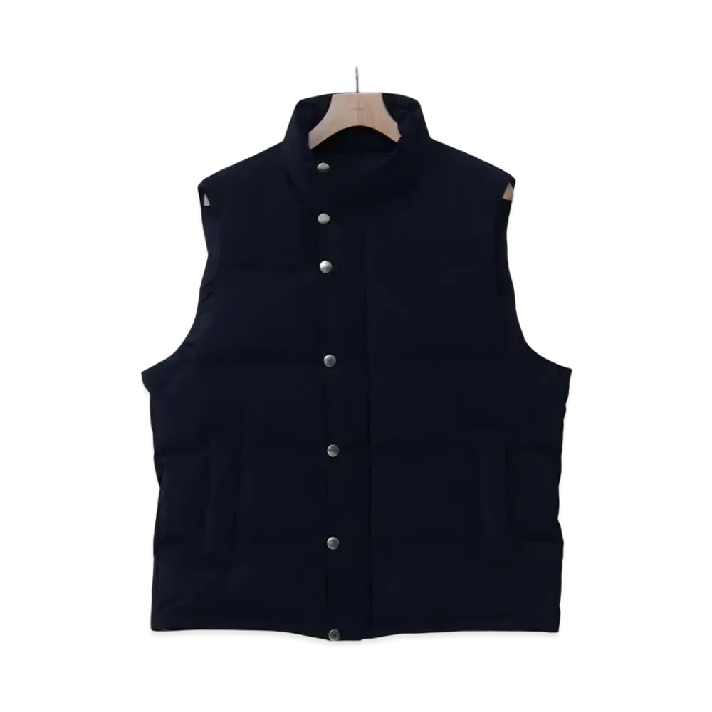 Ernie Palo Down Vest "Black"