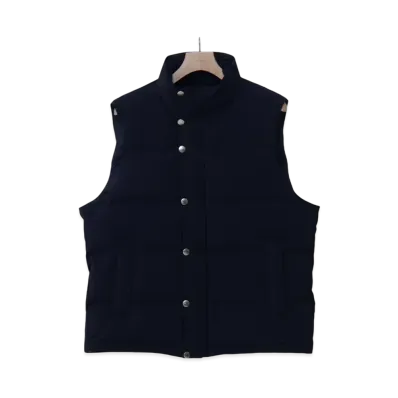 Ernie Palo Down Vest "Black"
