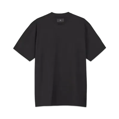 Y-3 Relaxed Loose Fit Short Sleeve Tee "Black"