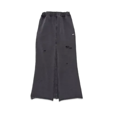 GOD SELECTION XXX Sweat Long Skirt GXL-S25-SK-01 "Black"
