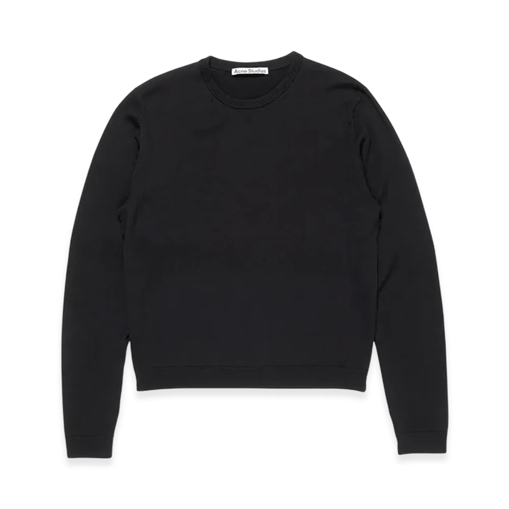 Acne Studios Merino Wool Sweater "Black"
