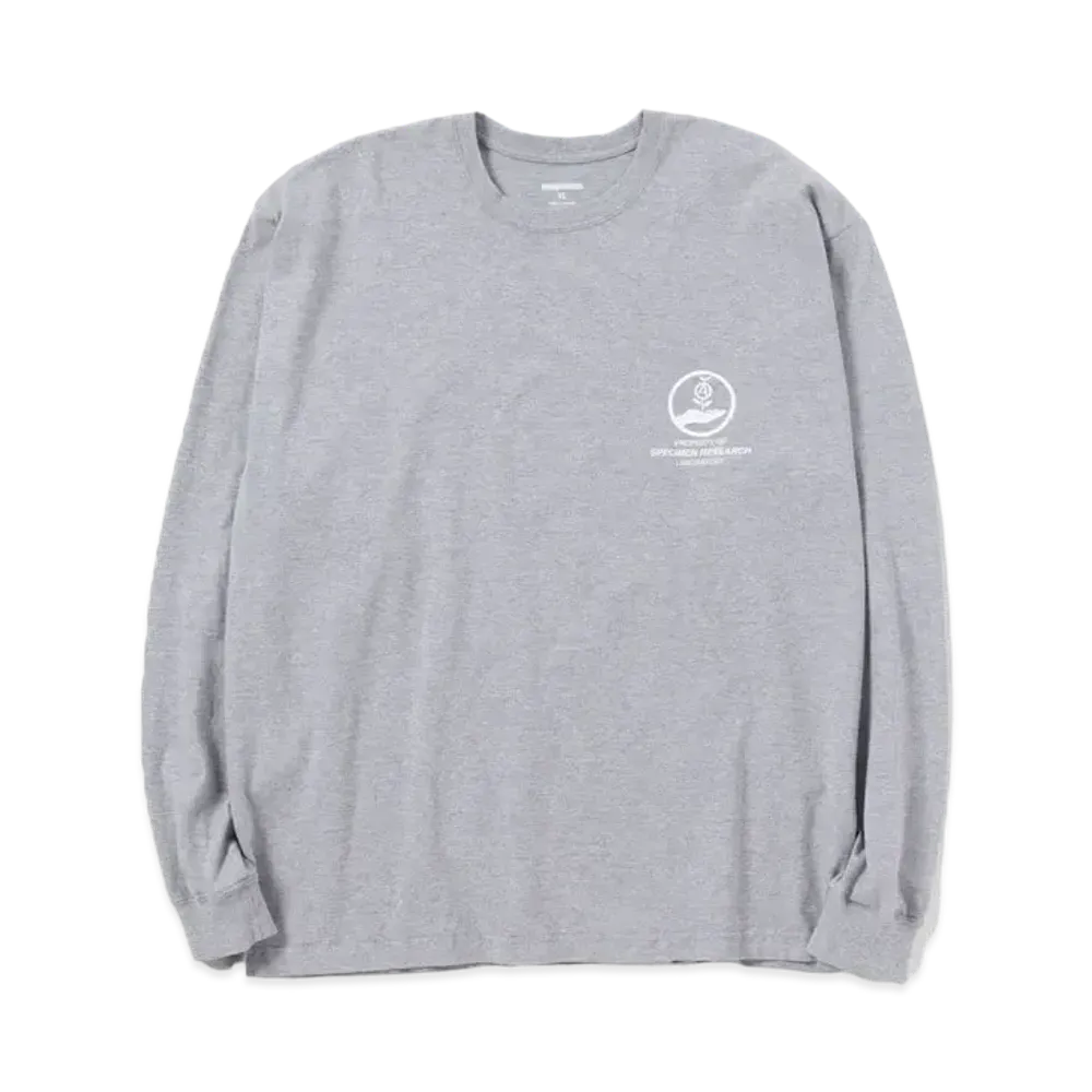 NEIGHBORHOOD NH Tee-14 LS . CO "Gray"