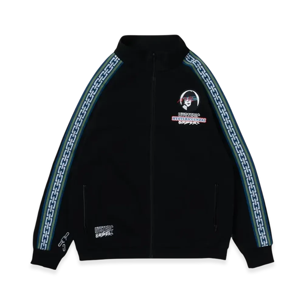 HYSTERIC GLAMOUR x Genzai Track Jacket "Black"