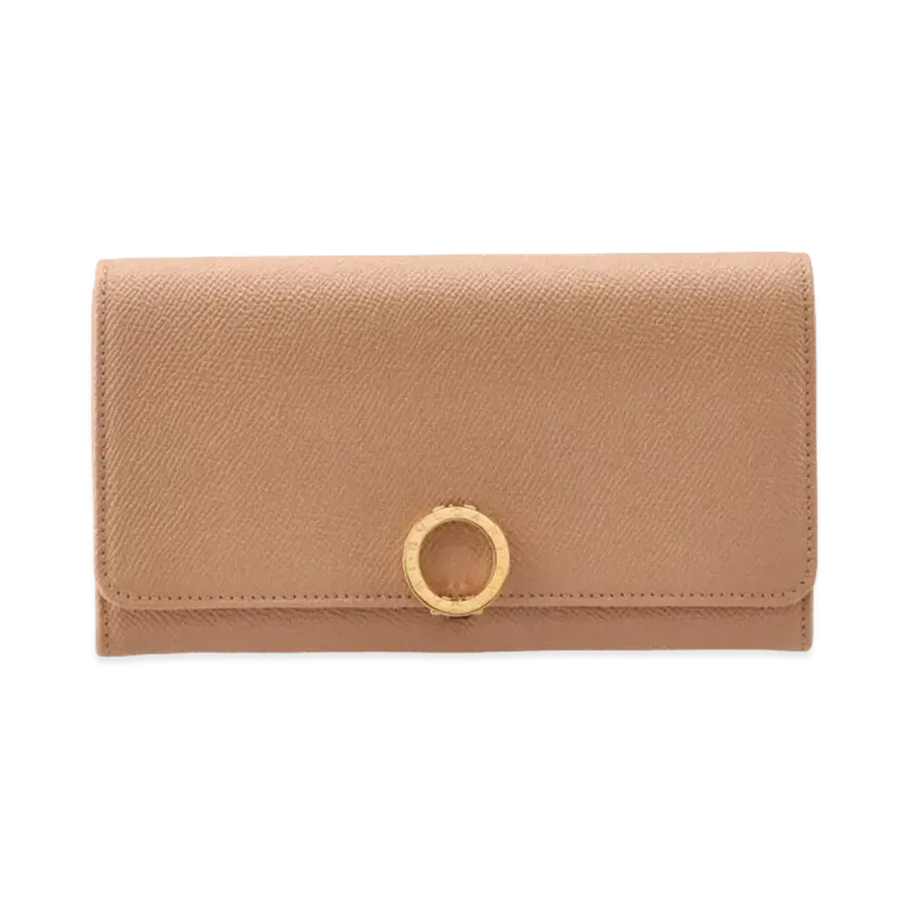 BVLGARI BVLGARI Large Wallet "Beige"