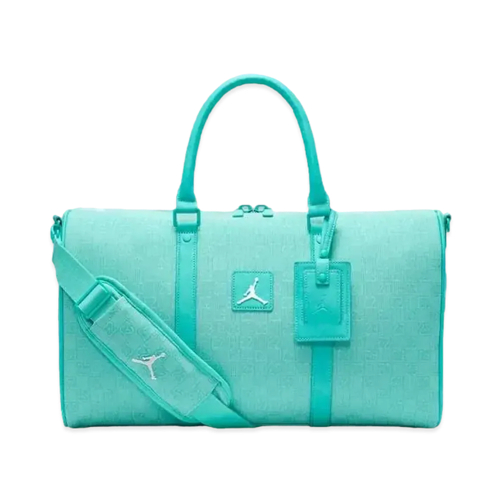 ナイキ ジョーダン ブランド モノグラム ダッフル バッグ (25L) "エメラルドライズ" MA0759-E8G / FJ6787-377