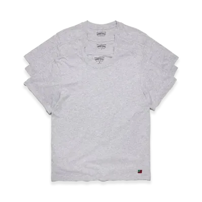 DENIM TEARS DT Flag 3-Pack Tee "Grey"