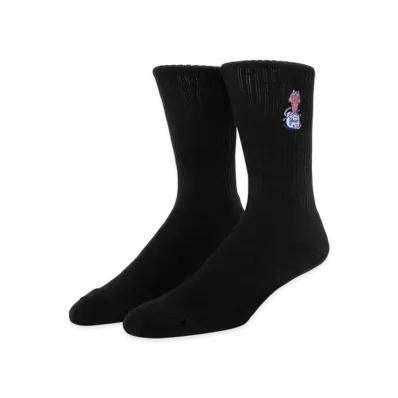 HUF Summer 25 Melt Socks "Black"