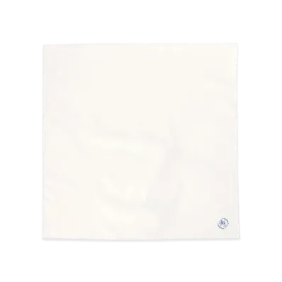 BEAMS Solid Handkerchief "White"