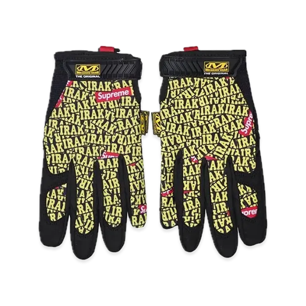 Supreme x IRAK Mechanix Work Gloves "Yellow"