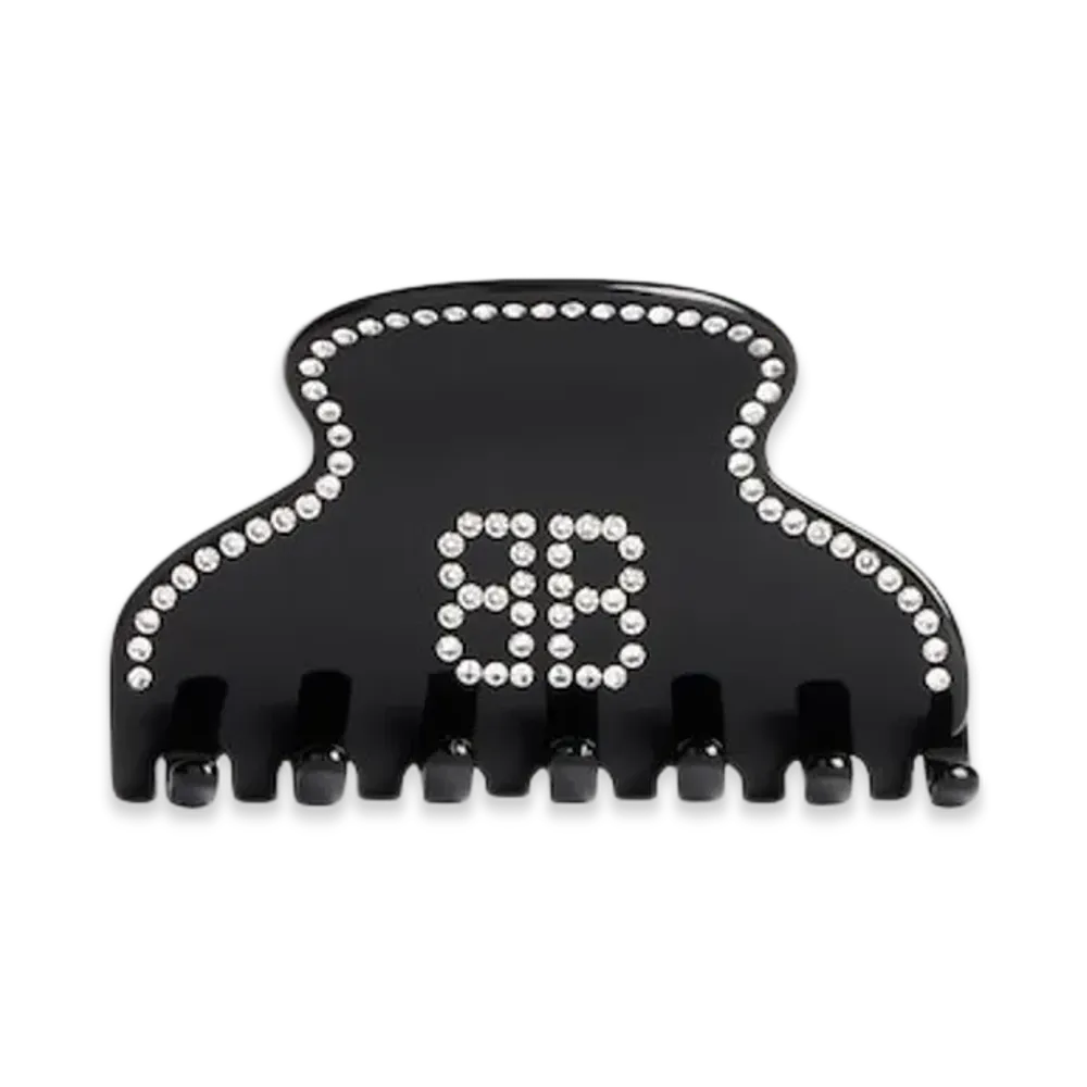 BALENCIAGA Holli BB Hair Grip "Black"