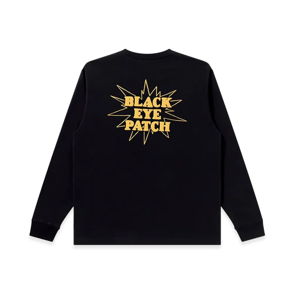 BlackEyePatch Shit Happens L/S Tee "Black"