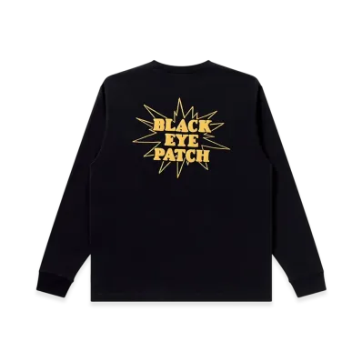 BlackEyePatch Shit Happens L/S Tee "Black"