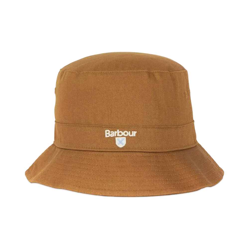 Barbour Cotton Bucket Hat "Brown"