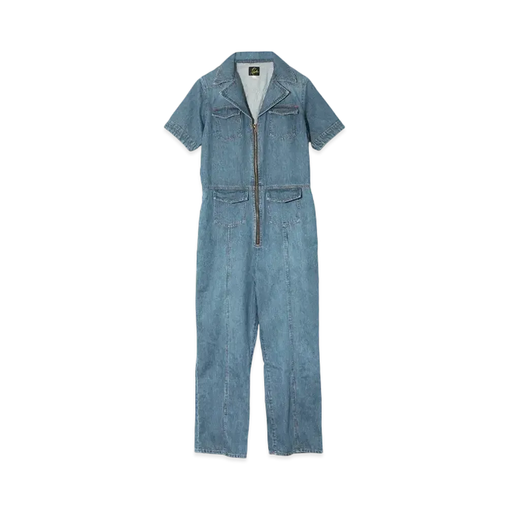 NEEDLES S/S Jumpsuit - 10oz Denim "Indigo"