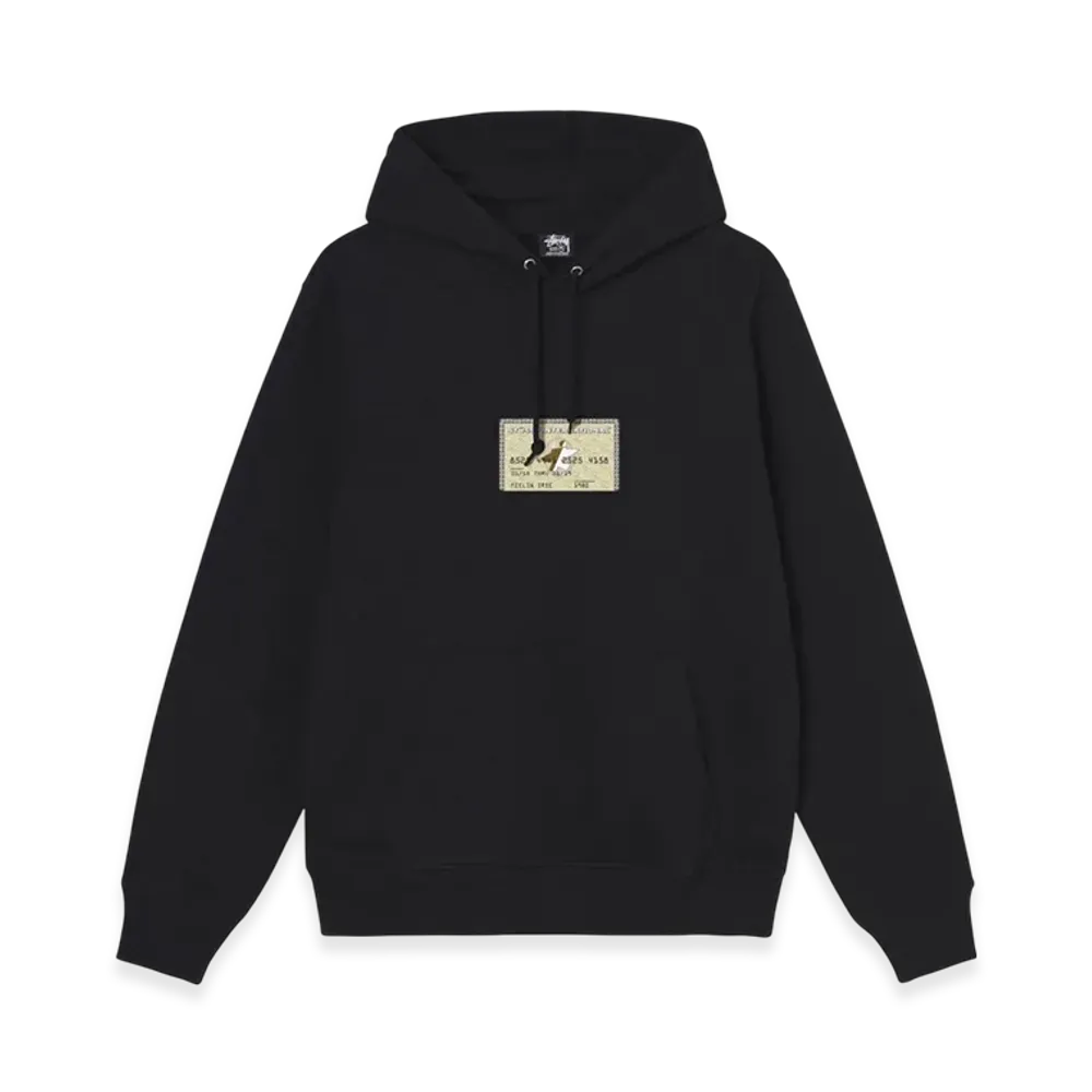 Stussy Debt Hoodie "Black"