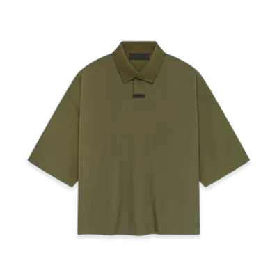 FEAR OF GOD ESSENTIALS Ripstop Polo "Military"