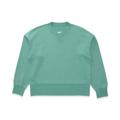 visvim Court Sweat L/S "LT.Green"