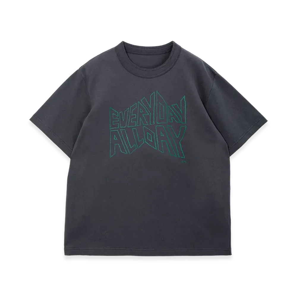 sacai by Geoff Mcfetridge Print T-Shirt "Cool Gray"