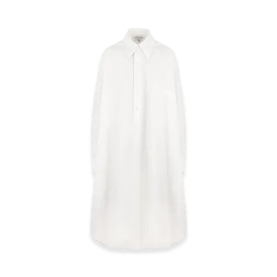 Bottega Veneta Women's Compact Cotton Dress "Ivory"