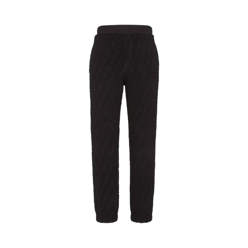 FENDI Men's FF Terry Pants "Black"