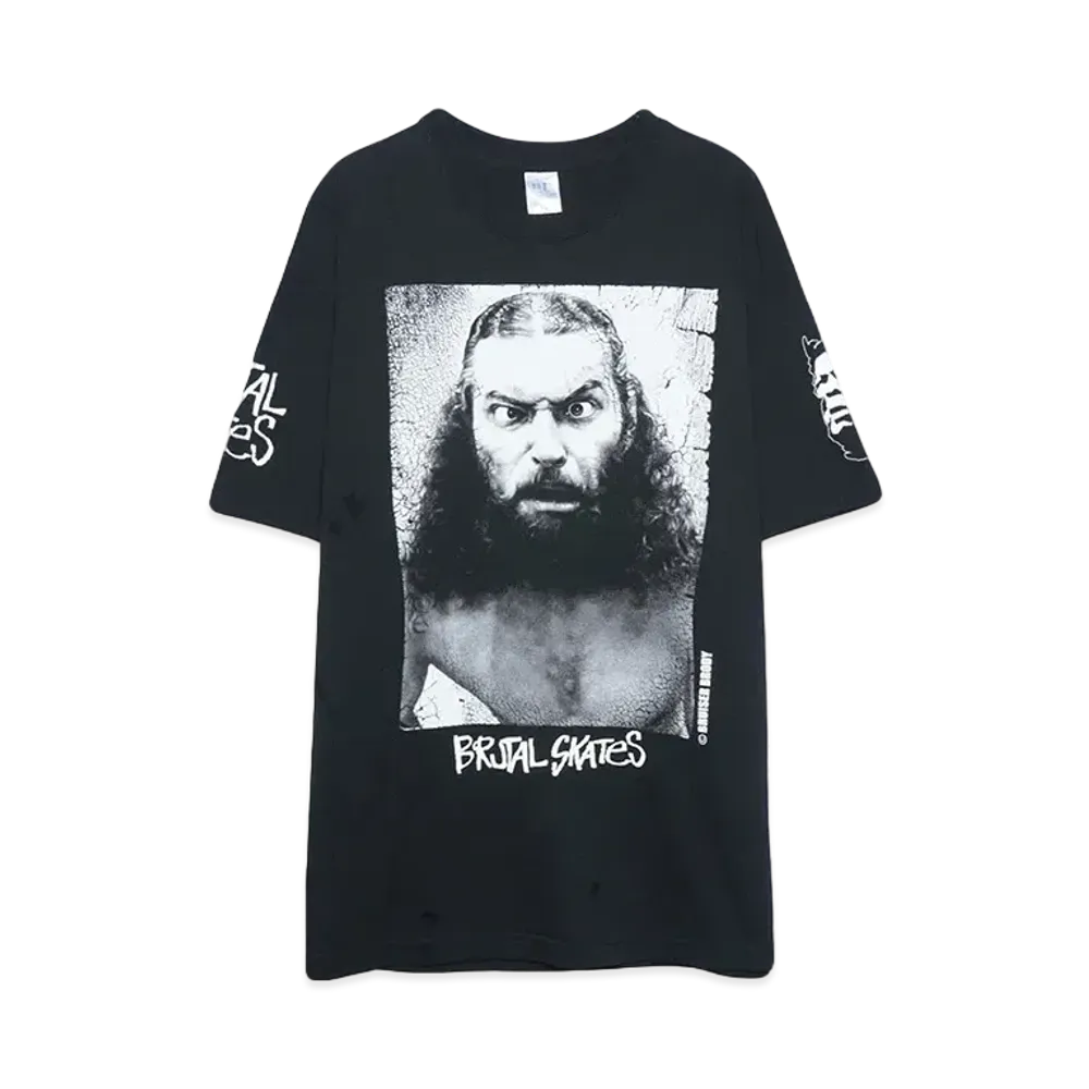 H×S BRODY FACE T "BLACK"