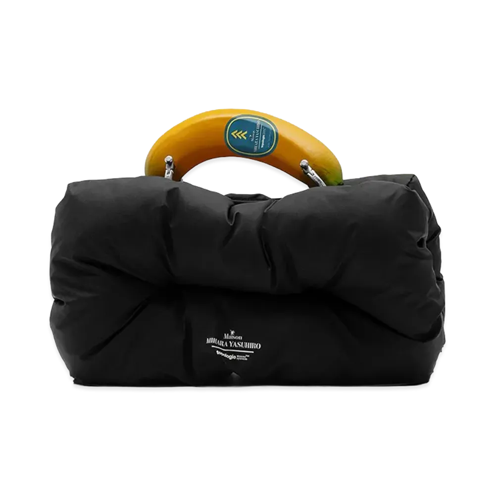 Maison MIHARA YASUHIRO x Topologie Banana Bottle Sacoche Medium "Black"