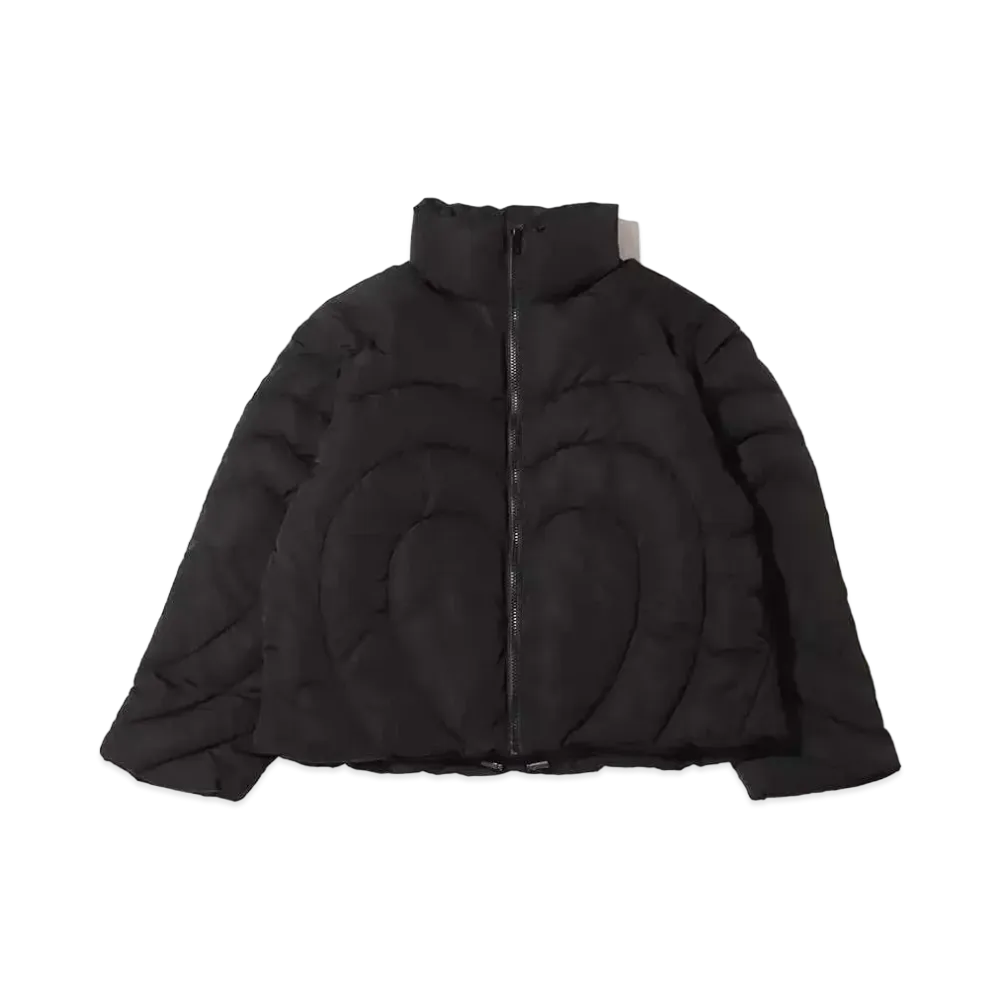 atmos pink Two-Way Heart Down Jacket "Black"