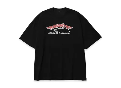 MASTERMIND WORLD x AEROSMITH Let Rock Rule S/S Tee "Black"