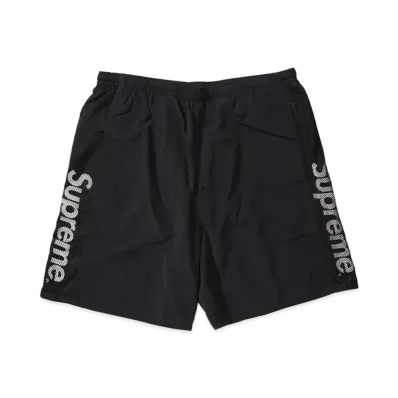 Supreme Mesh Panel Water Short "Black"