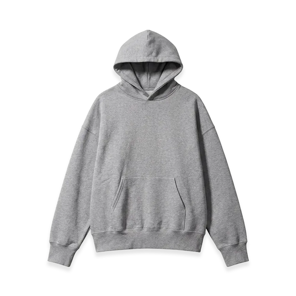 ssstein Oversized Raised Back Sweat Hood LS "Grey"