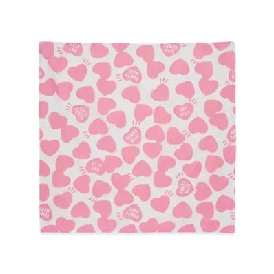 HUMAN MADE Heart Big Bandana "Pink"