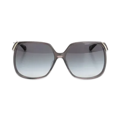 Chloe Women's Oversized Square Sunglasses "Black"