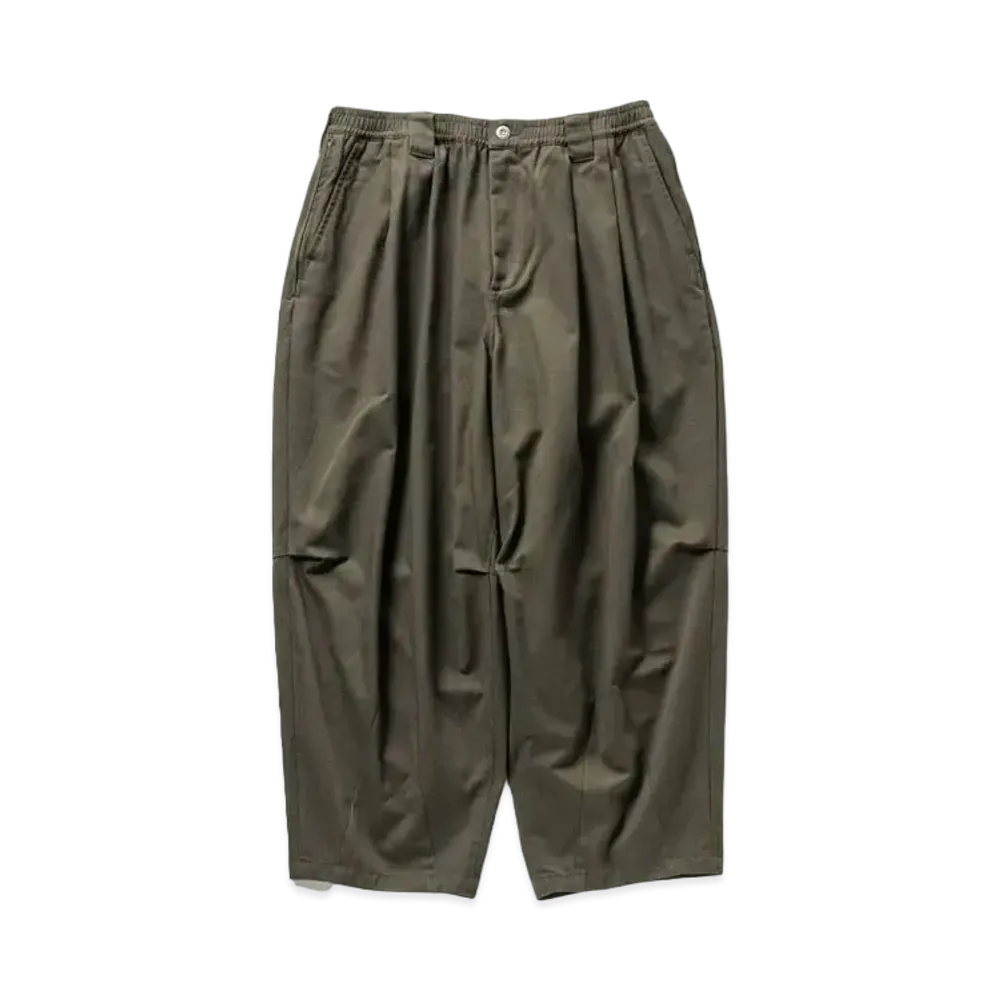 TIGHTBOOTH Herringbone Balloon Pants "Olive"