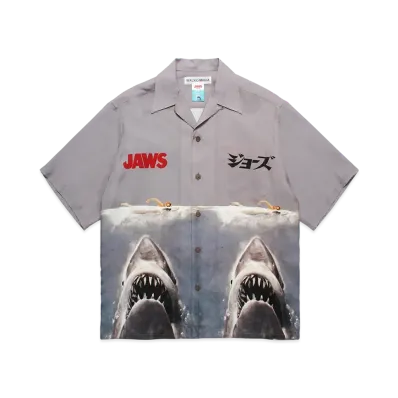 WACKO MARIA x Jaws Hawaiian Shirt "Gray"