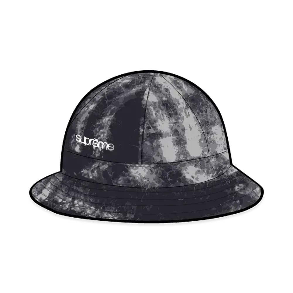 Supreme Mohair Plaid Bell Hat "Black"