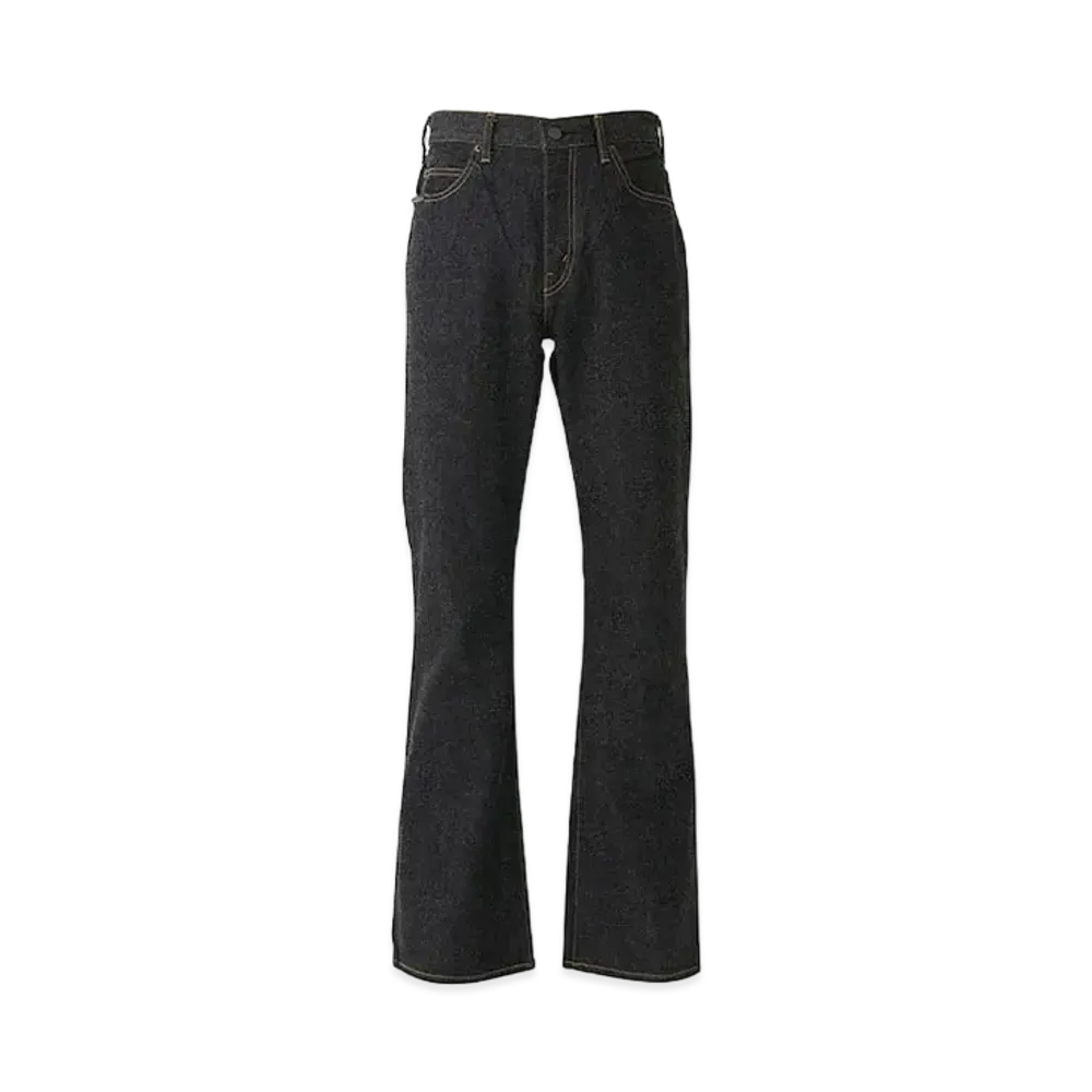 HYSTERIC GLAMOUR Denim Flare Pants "Black"
