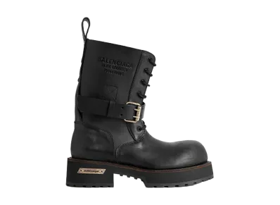 Balenciaga Venom Lace-Up Bootie "Black"