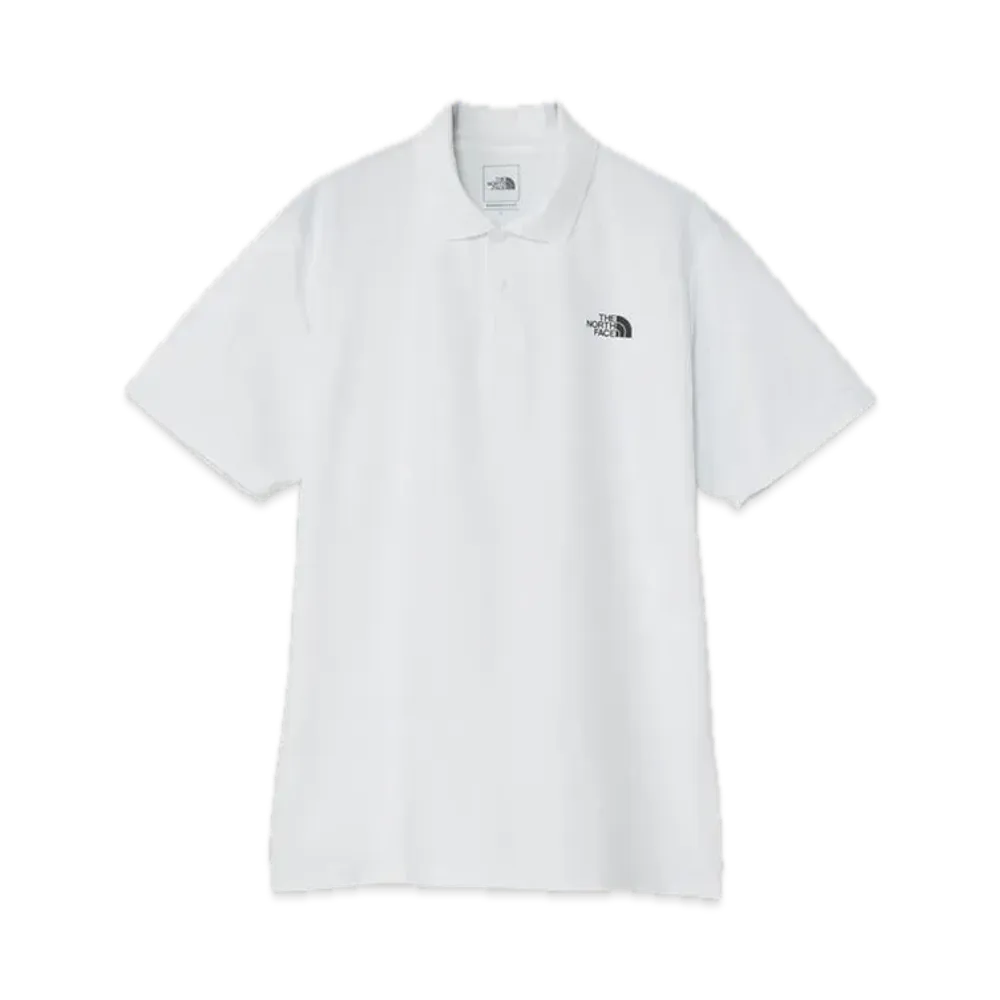 The North Face Short Sleeve Summer Vent Polo "White"