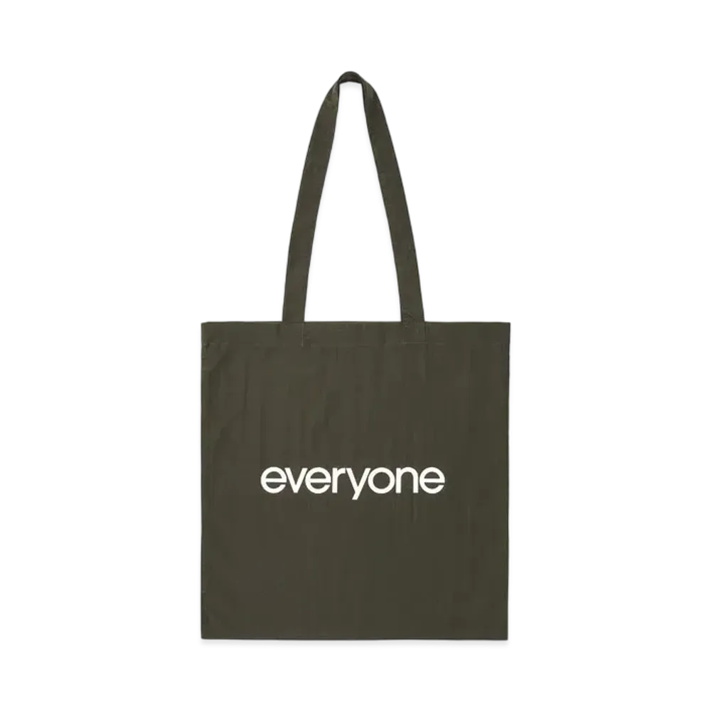 everyone Nylon Logo Tote Bag "Olive"