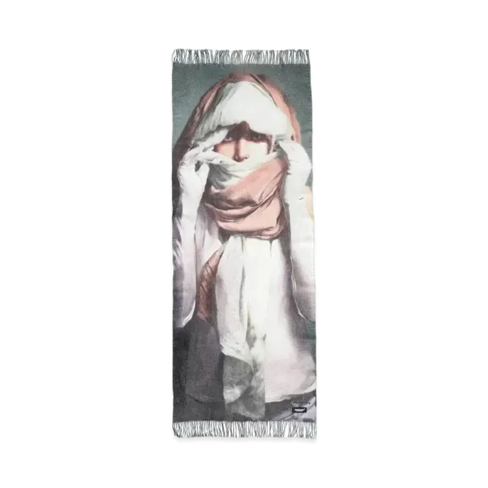 UNDERCOVER SCARF "Green Gray"