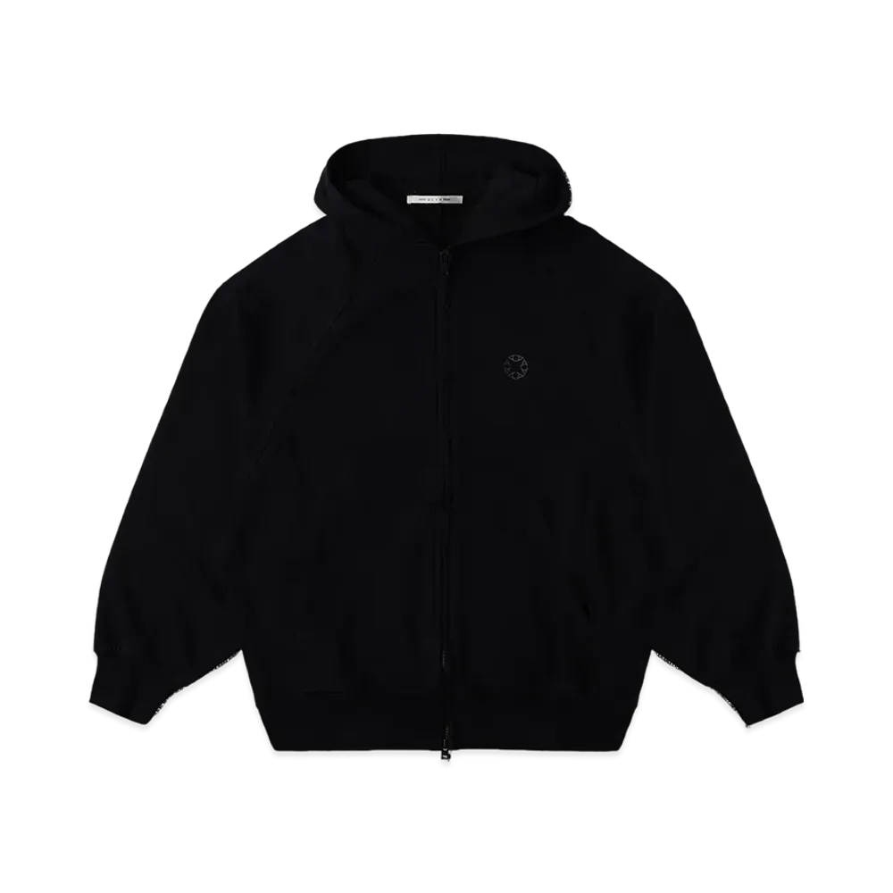 1017 ALYX 9SM Oversized Zip-Up Hoodie "Black"