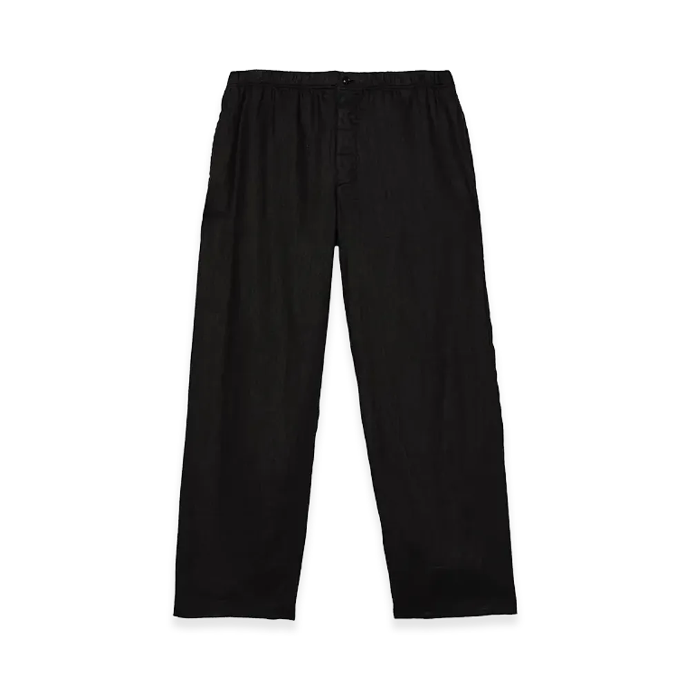 ZARA x Bad Bunny Benito Antonio Relaxed Fit 100% Linen Pants "Black"