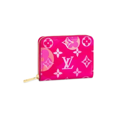 Louis Vuitton Zippy Coin Purse Monogram Vernis "Fuchsia"