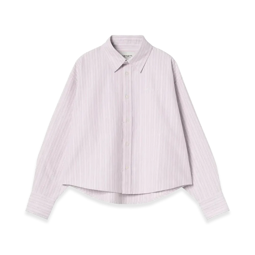 Carhartt WIP Women's L/S Kanan Shirt "Kanan Stripe/Bleach"