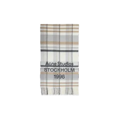 Acne Studios Scarf "White Beige"